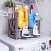 Besuerte Wooden Counter Stand Detergent Holder-laundry Detergent Organizer-Liquid Detergent Dispenser-Farmhouse