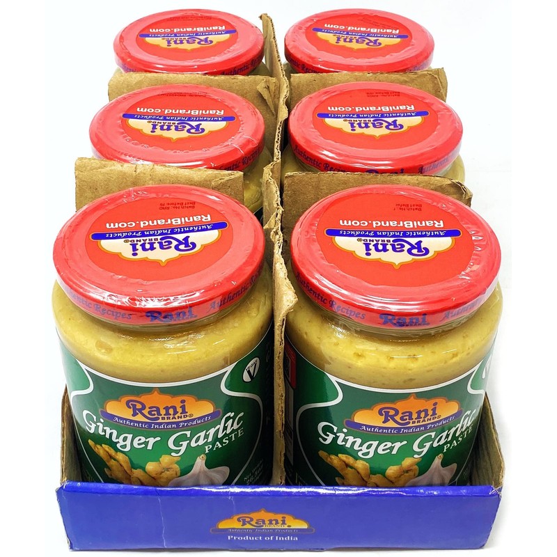 Rani Ginger Garlic Cooking Paste 26.5oz (750g) Glass Jar, Pack