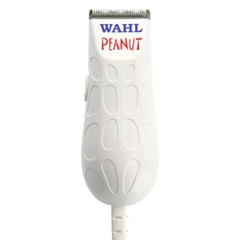 Wahl Professional Recortadora Peanut Blanco para Pelo y Barba, Motor Rotativo, Modelo 8655