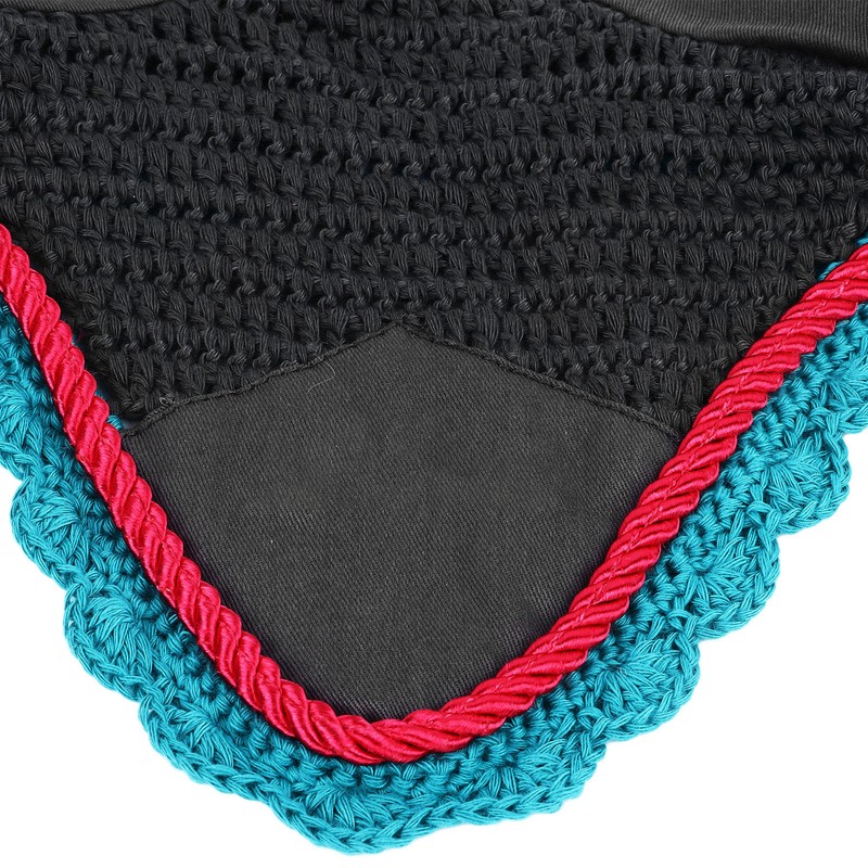 Horse Ear Net Bonnet Soft Comfortable Breathable Knitted Horse Fly