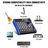 JXSOU DJ Mixer, 10-Channel Audio Mixer Bluetooth Studio Mixer, XLR