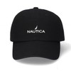 Nautica Basic Cotton Twill Low Cap, 011 black
