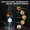 Ninnyi Beard Grooming Care Kit for Men, Beard Oil Roller