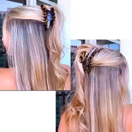 Camila Paris CP3030 French Hair Clips for Women, Handmade, Tokyo, for Thick Volume Hair, Girls Hair Claw Clips Jaw, Durable Styling Hair Accessories for Women, Strong Hold No Slip Grip, Made in France