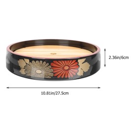 Kichvoe 1 Set Japanese Dry Ice Sushi Plate Sashimi Platter Molecular Cuisine Dry Ice Sushi Dish Sashimi Serving Tray Japanese Sushi Platter for Kitchen