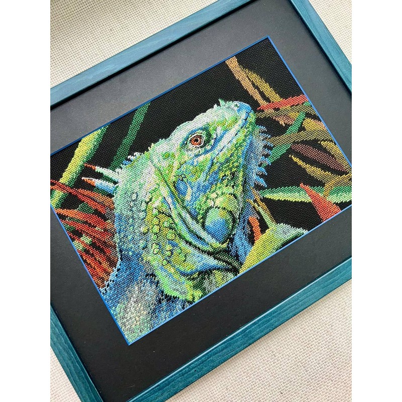 RIOLIS Counted Cross Stitch kit 2192 Iguana