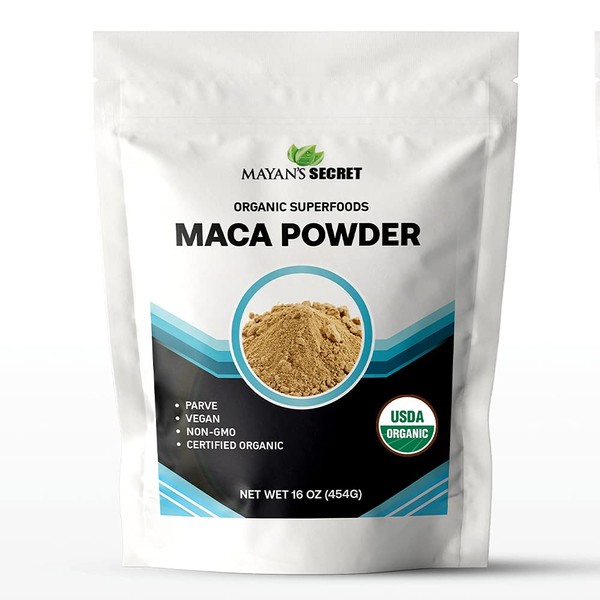 Mayan's Secret Mayan's Secret - Maca Root Powder 16oz Organic
