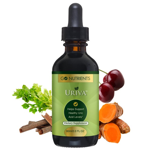 Go Nutrients Uriva - Advanced Uric Acid Flush Cleanse with