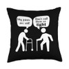 Joints Stiff Don't Roll Tight Funny Old Folks Arthritis Throw