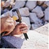 WOONEKY Stone Splitting Tool Premium Wedge for Heavy Duty Rocks