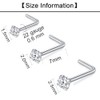 Longita Nose Studs 22g Nose Stud 22 gauge Nose piercing