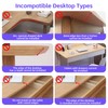 CABTE Arm Rest for Desk, 90°Foldable Computer Wrist Rest Shelf
