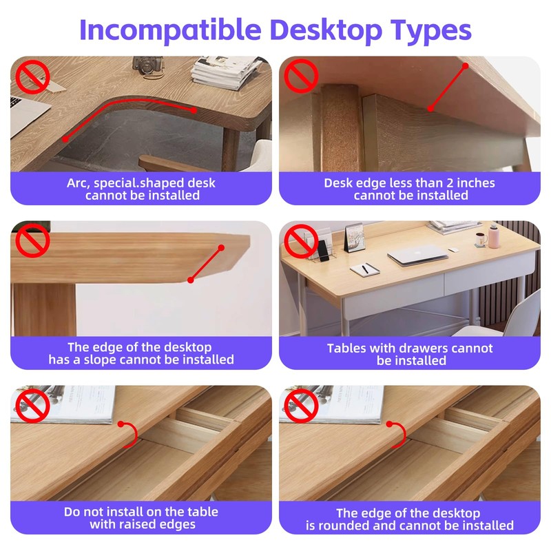 CABTE Arm Rest for Desk, 90°Foldable Computer Wrist Rest Shelf