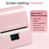 ORGSTA Label Maker Machine with Tape, T003 Thermal Label Maker,