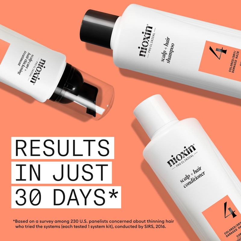 Nioxin Scalp + Hair Thickening System 4 |For Colored or