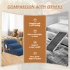 Romrol Dog Stairs Ramp for Beds Couches, Extra Wide Pet
