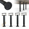 YUEYIN Under Bed Metal Support Legs, Adjustable Height Bed Frame
