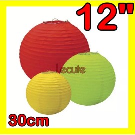 Lanterns 10 Pantallas Chinas 12 Pulgadas 30cm Blancas Lampara Lintern