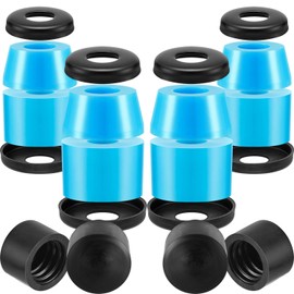 Shappy Pack of 20 Skateboard Bushings Longboard Bushings Skateboard Bushings + Skateboard Washers Kit of Replacement for Skateboard Skateboard Cup Washers Truck Cushions for 7 Inch Skateboards