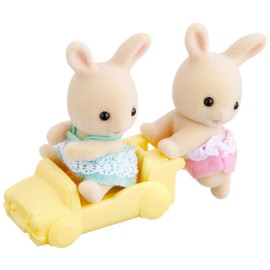 EPOCH Twins of Sylvanian Families milk rabbit