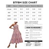 BTFBM Women One Shoulder Sleeveless Casual Summer Dresses 2023 Smocked