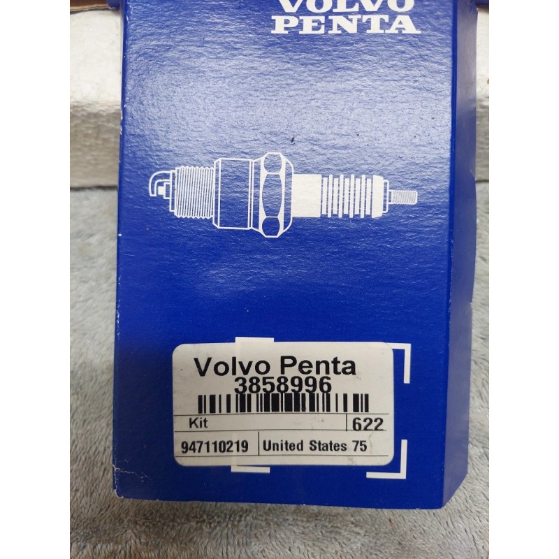 Volvo Penta OEM Volvo Penta Spark Plug Kit 3858996 (1