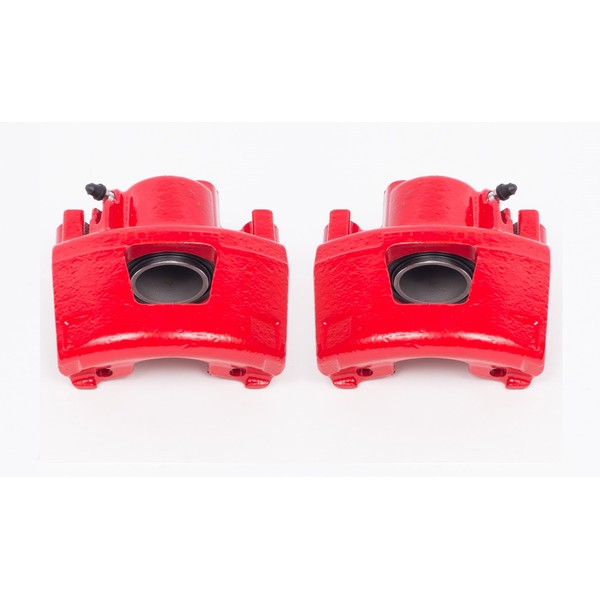 Power Stop Front S4600 Pair of High-Temp Red Powder Coated