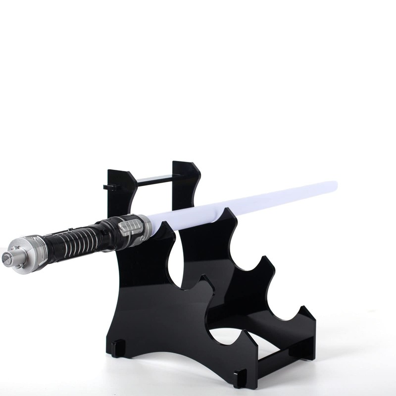 WANLIAN Lightsaber Display Stand Lightsaber Stand Desktop Acrylic Lightsaber Hilt