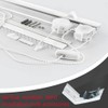 L Bracket 4pcs Vertical Blind Bracket Clips for Vertical Blinds