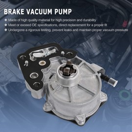 RADHLBNIU Brake Vacuum Pump with Gasket Compatible with 16-19 Chevy Cruze Malibu Spark, 18-19 Chevy Equinox, 18-19 GMC Terrain, 16-19 Buick Encore 1.4L 1.5L Replaces# 12684050 12662789 702551330