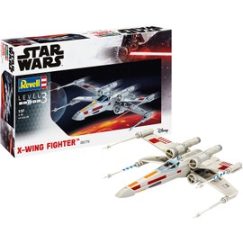 Revell X-wing Fighter Model Kit, High-Quality Kit of the X-wing Fighter, Scale 1:57, Detailed and Impressive, Perfect for Beginners and Advanced Players, from 10 Years, 38 Pieces