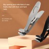 AIXXCUVQ Safe and Sharp Curved Large Opening Nail Forclipper Tight