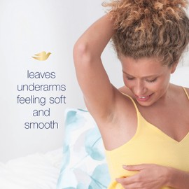 Dove Invisible Solid Antiperspirant Deodorant Stick for Women, Powder, For All Day Underarm Sweat & Odor Protection 2.6 oz, 2 Count