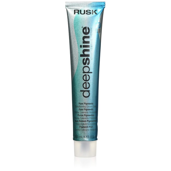 RUSK Deepshine Pure Pigments Conditioning Cream Color, 10.11AA, Intense Platinum Ash Blonde, 3.4 oz.