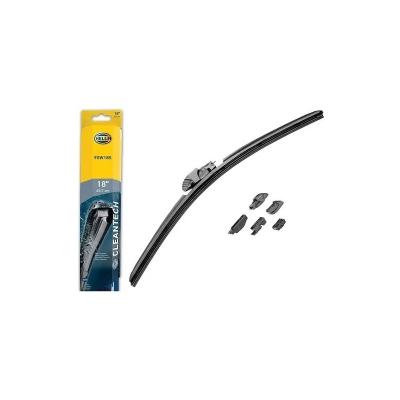 Pluma Limpiaparabrisas Curva Hella Medidas A Elegir