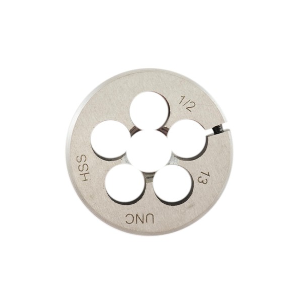 SHARS 1/2-20 NF HSS Adjustable Round Split Die NEW 404-7619