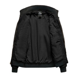 wantdo Men's Big and Tall Casual Cotton Jacket Sports Jacket Black X-Large