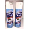 Homebright 2ea 6oz Cans Homebright Spray Linen Scent Kills 99.9%
