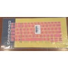For Dell Keyboard Skin Cover No Side Numbers Solid Pink