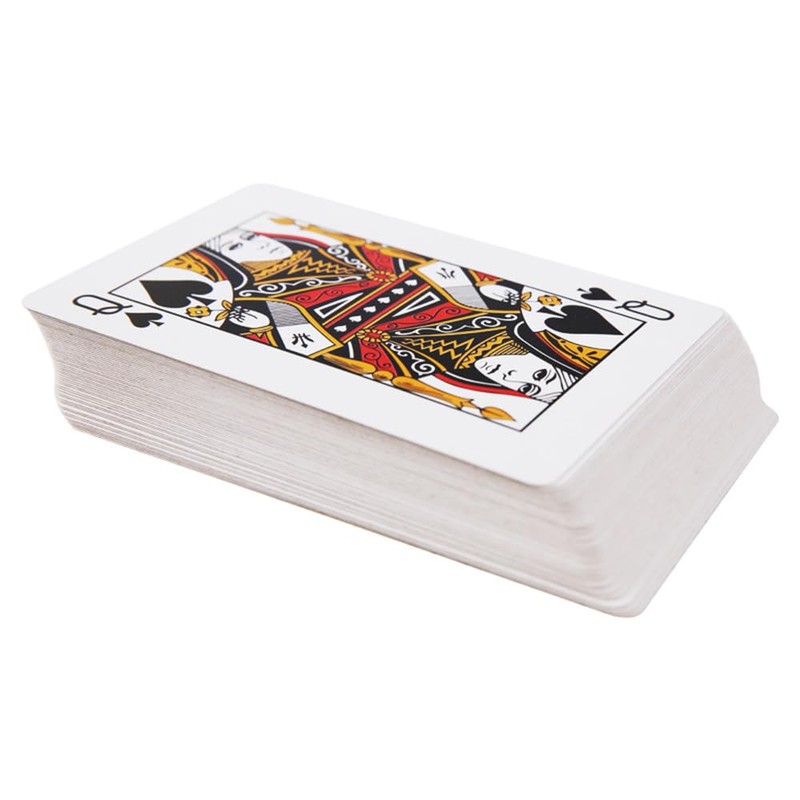 Plzoslly Large Playing Cards Giant Playing Card Deck, 5 X