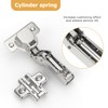 Furniware 2 pcs Soft Close Cabinet Hinge,110 Degree Inset Kitchen
