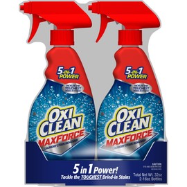 OxiClean MaxForce Laundry Stain Remover, 16 Fl. oz. Twin Pack