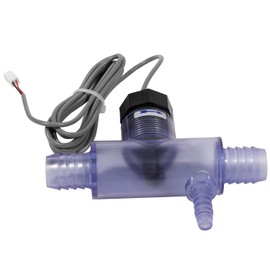 Spa Flow Switch 2560-040 Q12DS-C2 Compatible with Hot Tub and Spa Models, Replacement for 6560-857/6560-858 / SD2560-040, Fix FL1 & FL2 Error Codes, Transparent Barbed Connectors