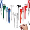 NUOBESTY Novelty Tool Pens Set: 12pcs Repair Tools Shaped Writing