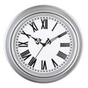 Plumeet Classic Wall Clock 25 cm Quiet Retro Wall Clock