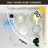 Orimade Corner Shower Caddy Stainless Steel with Hooks Wall Mounted