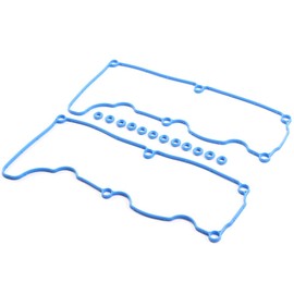 AUCERAMIC VS50529R Valve Cover Gasket Set Fit for 2001-2010 Ford Explorer Sport Trac Mazda B4000 Mercury Mountaineer 2001-2011 Ford Ranger 2005-2009 Land Rover LR3 4.0L V6 12V