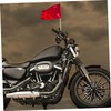 Mipcase Motorcycle Flagpole Active Antenna Telescopic Antenna Flag Pole for