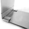 TAMUME Square-Shaped Adjustable and Rectractable Stainless Steel Baking Mould with