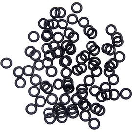 nawaish Wacky Rig Tool and 300 PCS Worm O-Rings,Wacky Ring Tool, Wacky Worm Kit for Senko Stick Soft Baits (Blue Tool + Red Tool + 300 Black O-Rings)